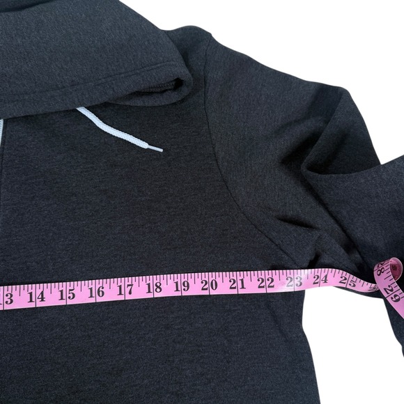 Malibu Farm Bella + Canvas Zip Up Hoodie Sweatshirt Womens XL Gray - Picture 3 of 8